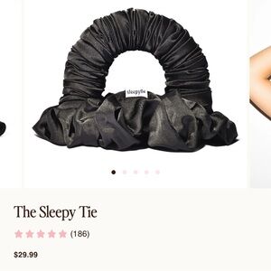 Sleepy Tie – Black – Size Medium